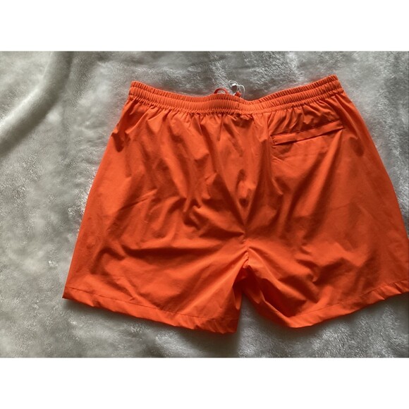 SERGIO TACCHINI MERLATA DRAWSTRING 3 POCKET SWIM SHORT ORANGE MENS  XL NEW - Picture 2 of 2